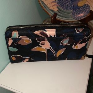 KATE SPADE CONTINENTAL WALLET “Dawn Paper Rose”